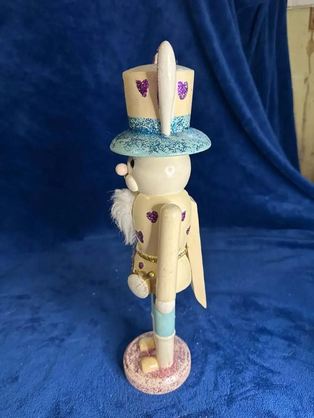 Target White Rabbit Nutcracker Easter Bunny with Top Hat & Pocket Watch
